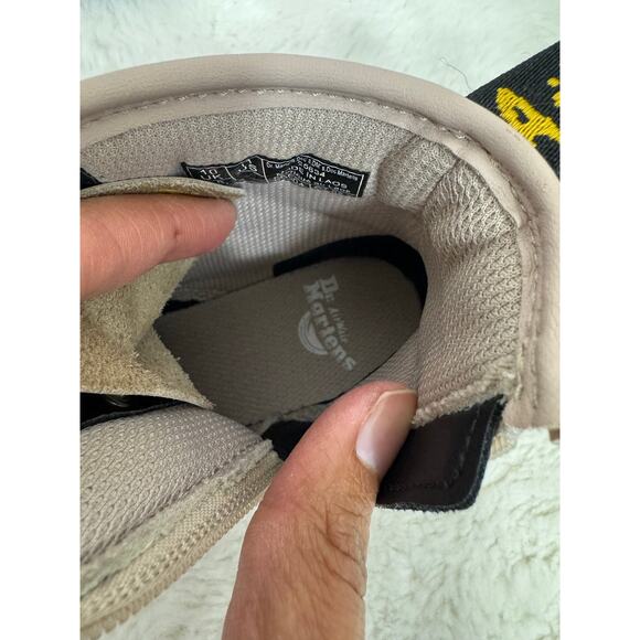 Dr. Martens Kids 1460 Taupe Leather Boots Size 11 - Picture 10 of 11